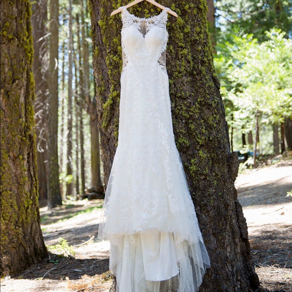 Lillian West Wedding Dress, style 6485